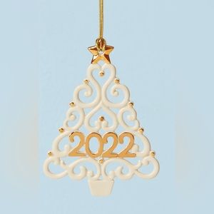 Lenox 2022 Christmas tree lace